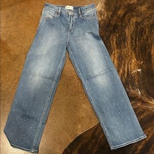 Abercrombie Kids Light Blue Jeans with Star Details